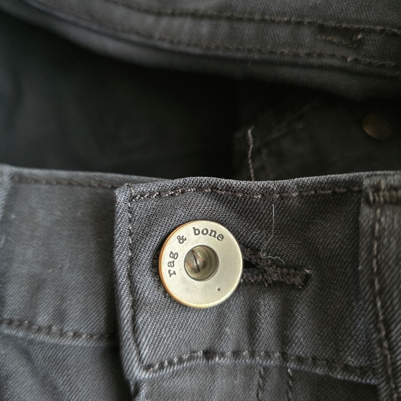 Rag & Bone Equestrian Black Jeans size 27 - Picture 10 of 14